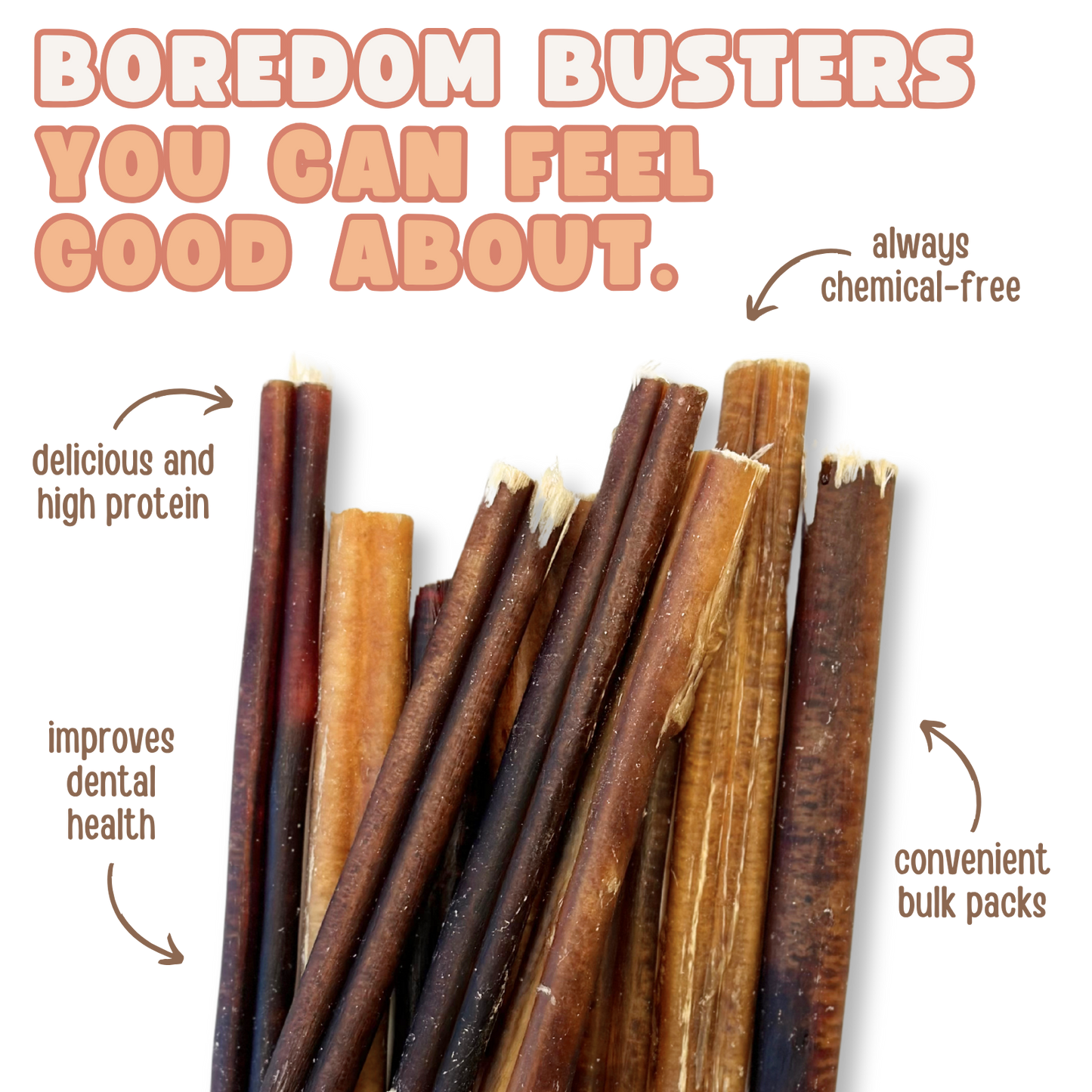 Purely Paws Natural Bully Sticks