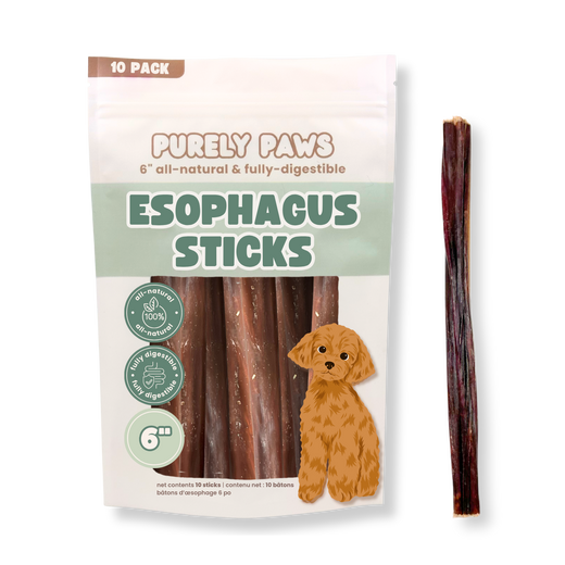 Purely Paws Natural Beef Esophagus Sticks