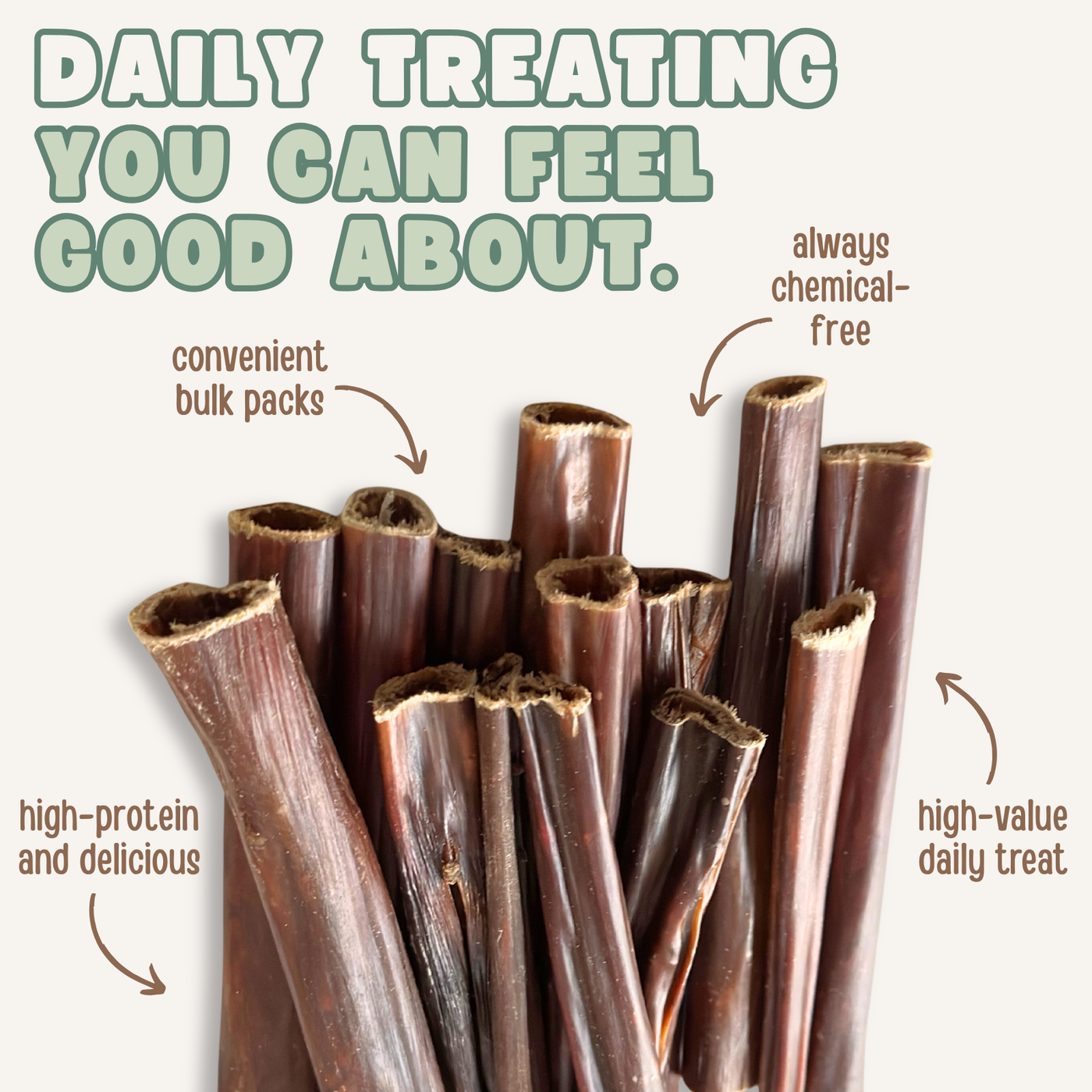 Purely Paws Natural Beef Esophagus Sticks