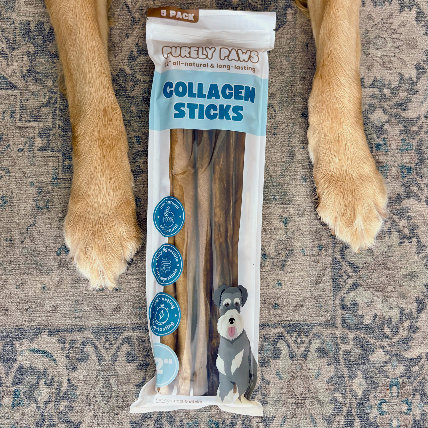 Purely Paws Natural Beef Collagen Sticks
